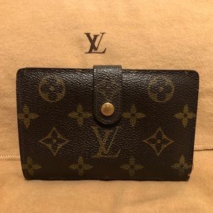 Authentic LV Monogram French Purse Wallet